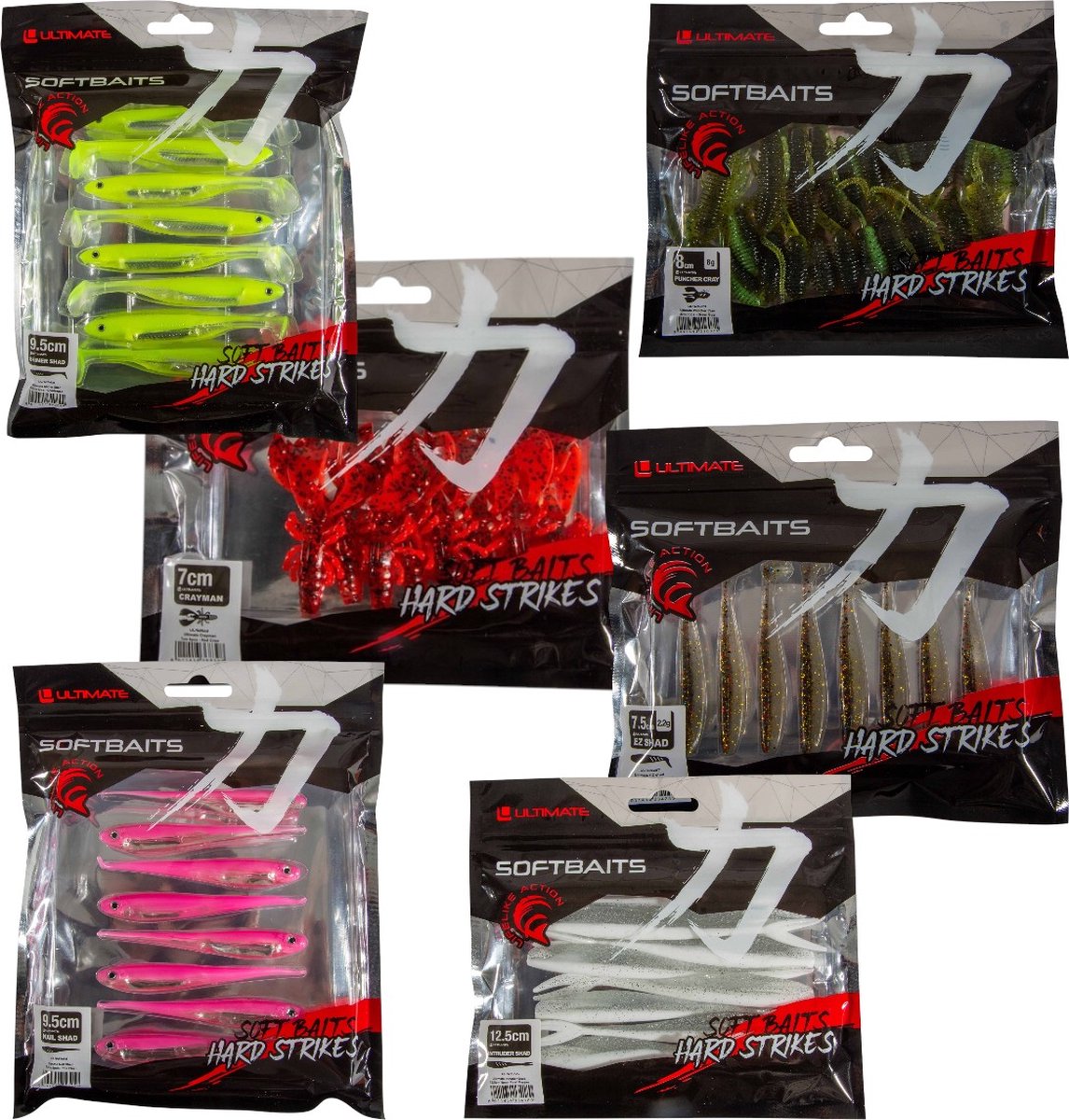 Ultimate New Softbaits Pack (48pcs) | Shad