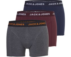 Jack & Jones Heren Boxershorts Trunks JAC 3-Pack - Maat S