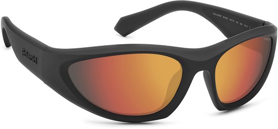 Polaroid® Lorenzo Musetti Orange Sports Master ATP Tennis Sportzonnebril Tenniszonnebril Sportbril van Polaroid — afbeelding 4