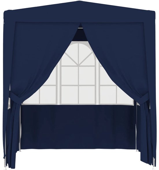 Partytent met wanden professioneel 90 g/m² 2,5x2,5 m antraciet
