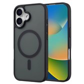 imoshion Hoesje - Geschikt voor iPhone 16 - Color Guard Backcover geschikt voor MagSafe - Zwart