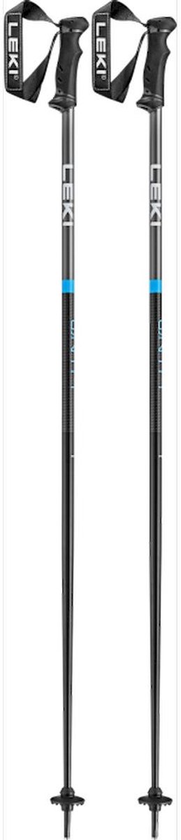 LEKI - leki qntm - Skistokken heren - Black/Black/White