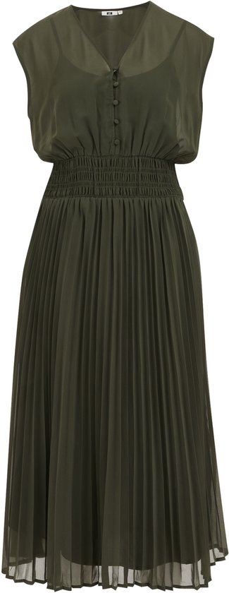 WE Fashion Dames plissé jurk