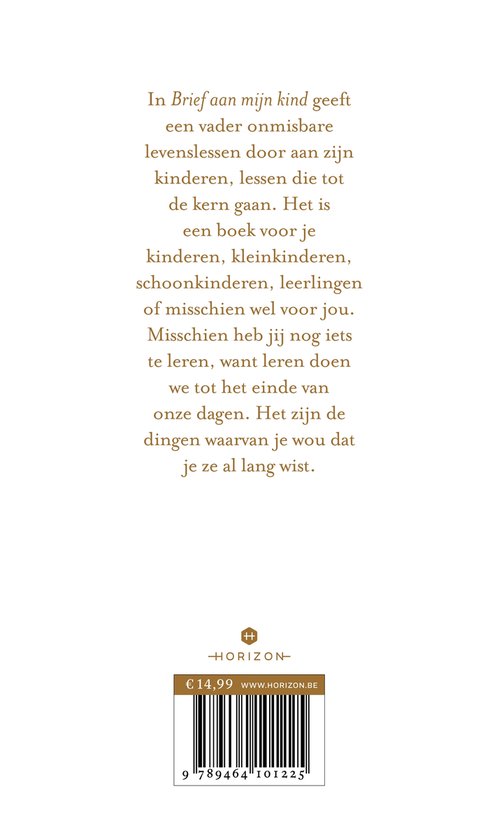 Brief aan mijn kind