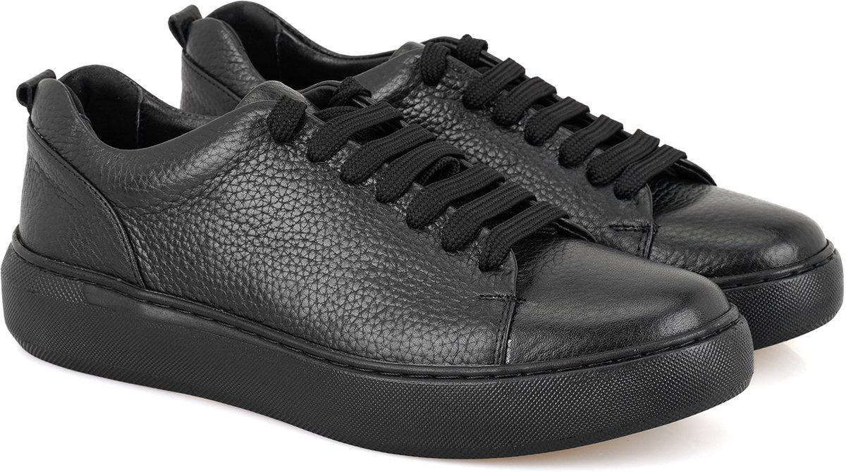 DESA Sneakers Leer Zwart Vrouwen Schoenpunt: Nez rond Maat: 37 EU