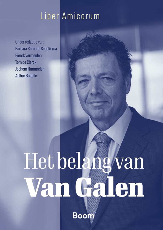 Het belang van Van Galen - cover