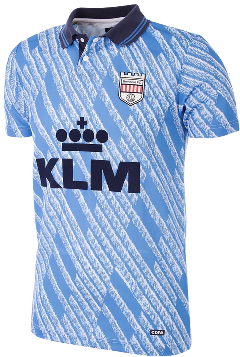 COPA - Brentford FC 1992/94 - Retro Voetbalshirt - Heren - Blauw - XL