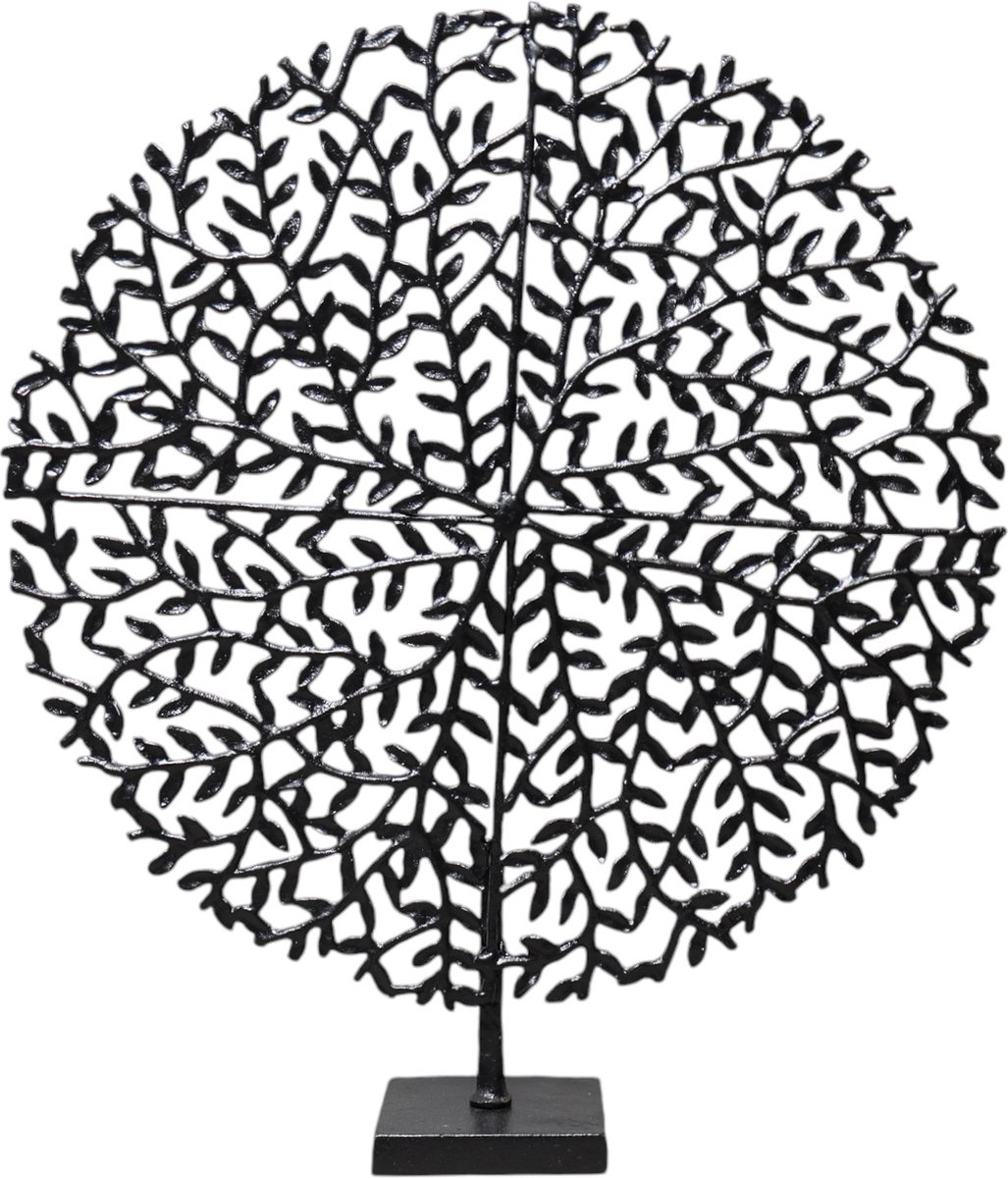 Mansion atmosphere Boom ornament zwart 70cm