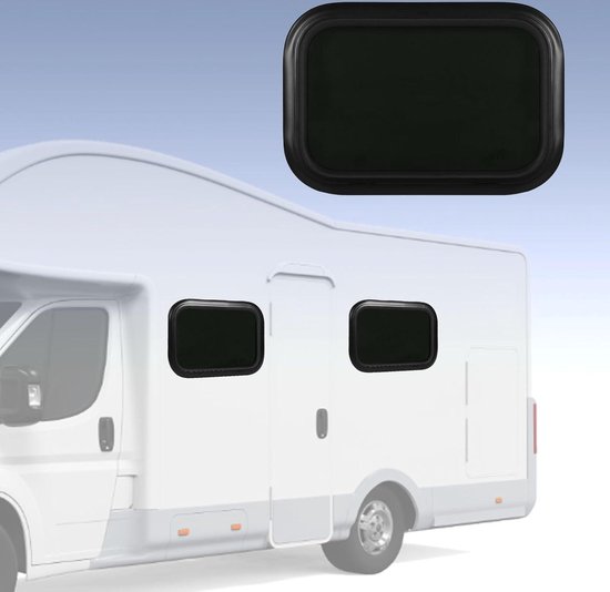 Caravanraam, uitzetraam, camper, caravan, zijraam, caravan, raam met verduistering en bescherming tegen insecten, camper, zijraam, extern duwraam, RV venster