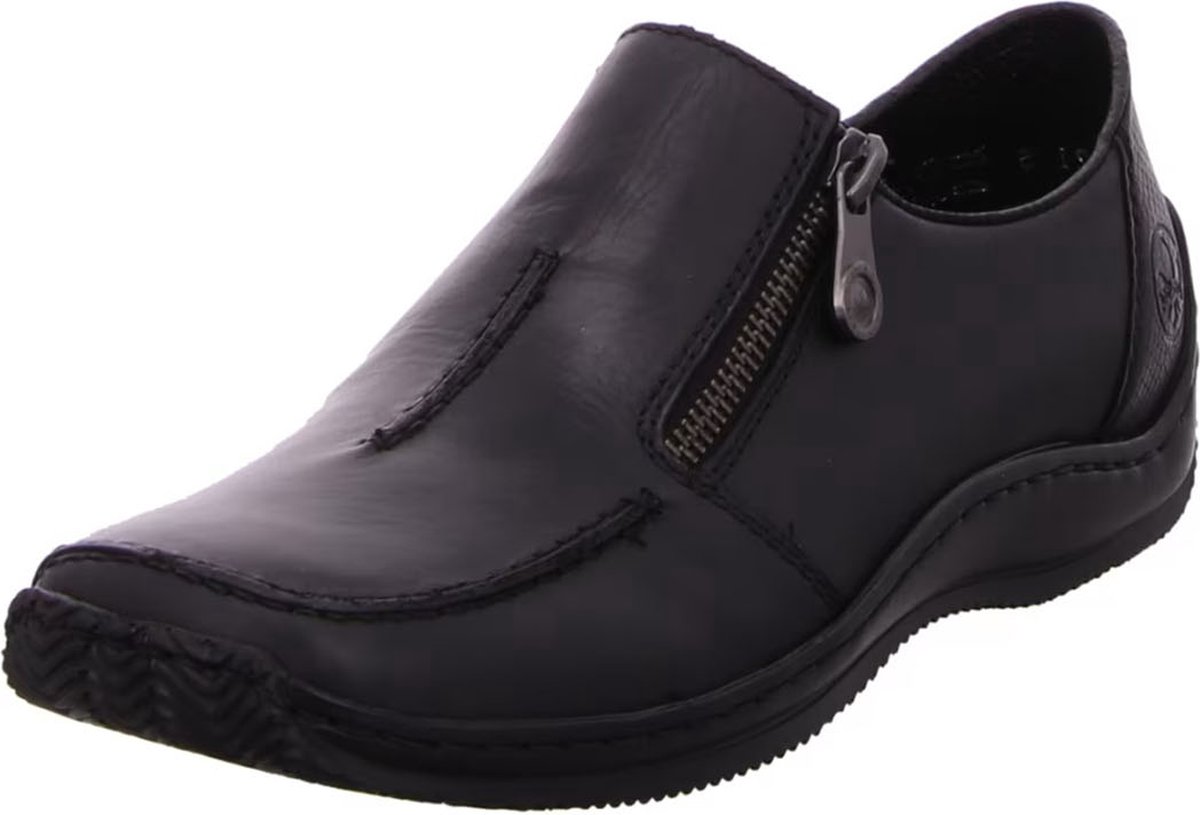 Mocassino da donna con accessorio in pelle rossa tacco 2