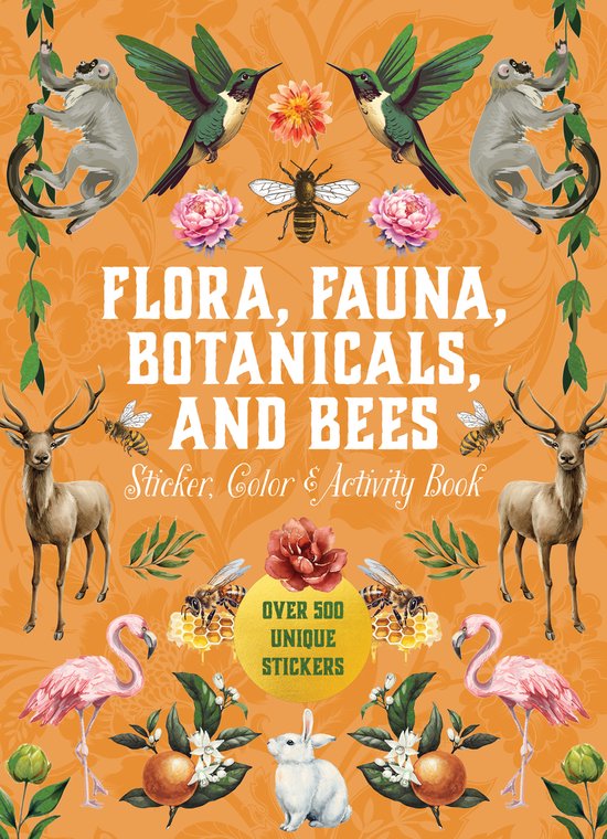 Sticker Activity Deluxe Editions- Flora, Fauna, Botanicals,  ... - cover