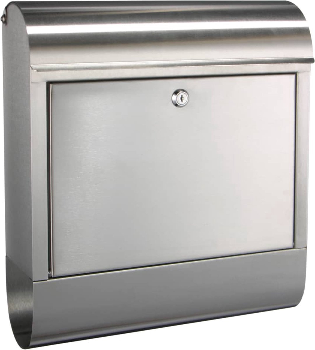 Haushalt 60180 - brievenbus - rvs - met kranten compartiment