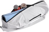 Bol.com Navaris yogatas met rits en opbergvakje - 100% katoenen yogamat tas - Wasmachinebestendige fitness sport pilates of yoga... aanbieding