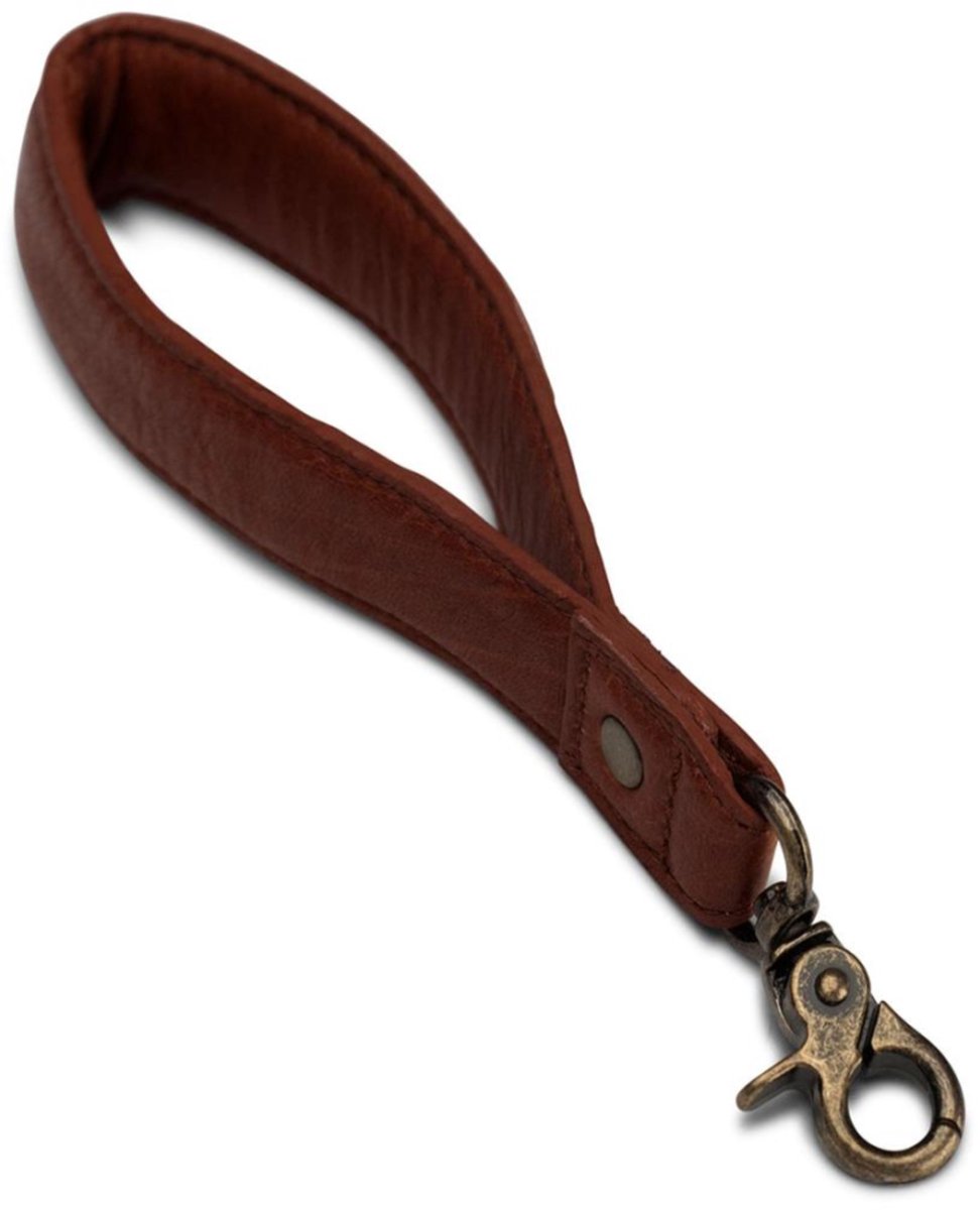 MUUD Cami. Handgemaakt leren tassen handvat 18,5 x 2,2 cm