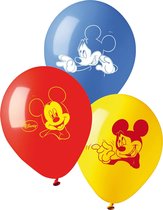 GIOCOPLAST NATALE S.P.A - 10 latex Mickey ballonnen - Decoratie > Ballonnen