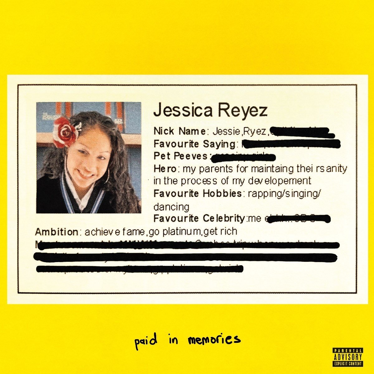 Jessie Reyez - Paid In Memories (LP)
