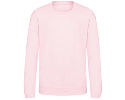 Just Hoods - AWDis Sweat Kinder - Baby Pink maat 3/4 (XS)