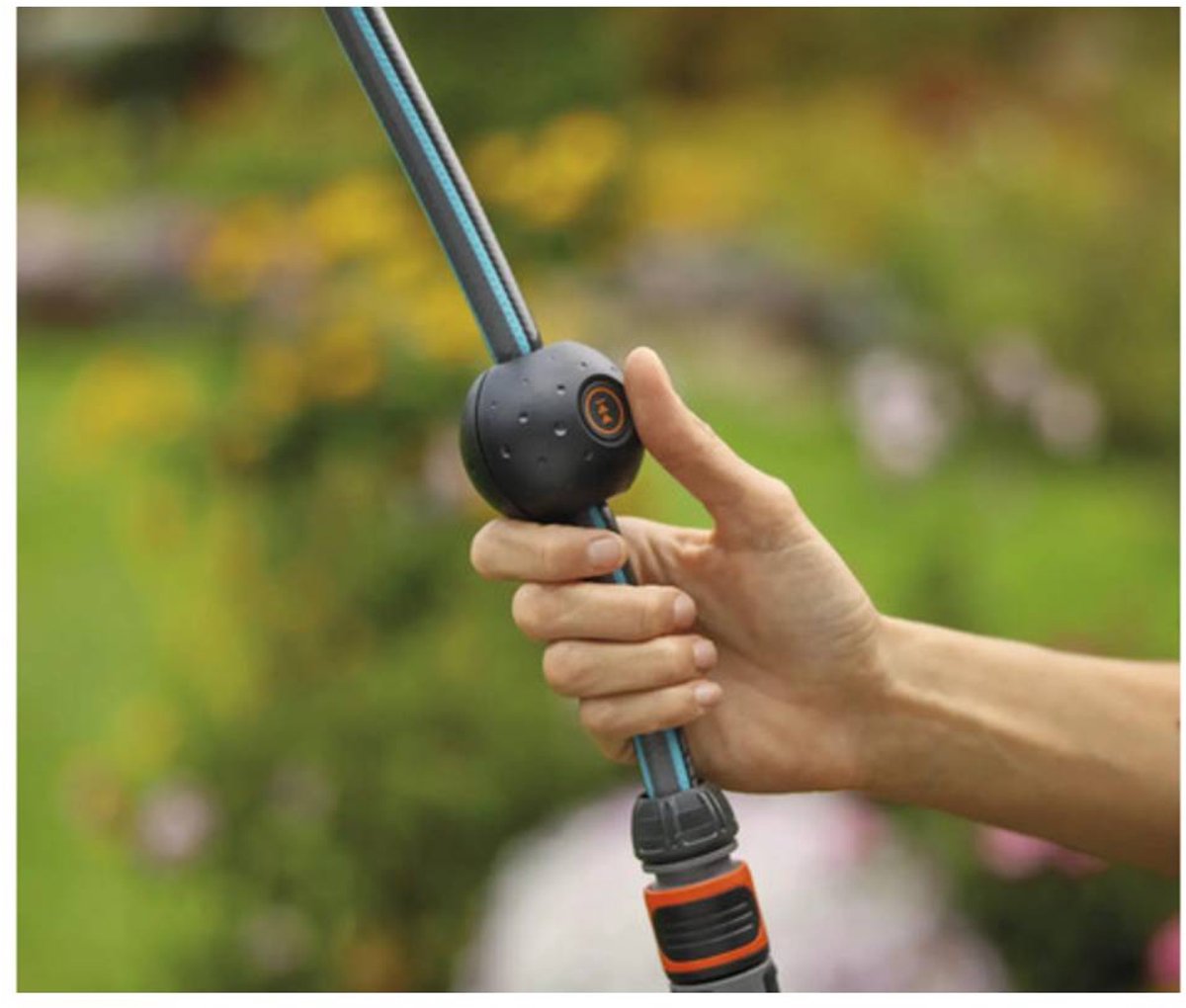 Gardena PowerRoll XL Dévidoir sur batterie Set - Gris-blanc - 40 m