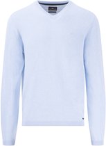 Fynch-Hatton Trui V-Hals Lichtblauw 1502 315