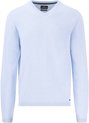 Fynch-Hatton Trui V-Hals Lichtblauw 1502 315