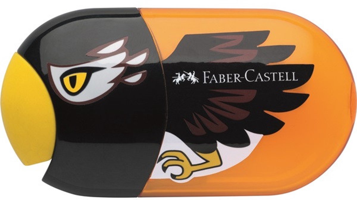 Faber-Castell Eagle Handmatige puntenslijper Oranje, Zwart
