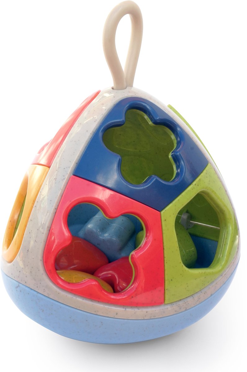 Tolo educatief speelgoed BIO Shape Sorter - vormensorteerder multicolor.