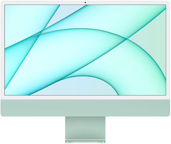 Apple iMac Apple M M1 61 cm (24") 4480 x 2520 Pixels Alles-in-één-pc 16 GB 1 TB SSD macOS Big Sur Wi-Fi 6 (802.11ax) Groen - Apple - Hoofdafbeelding