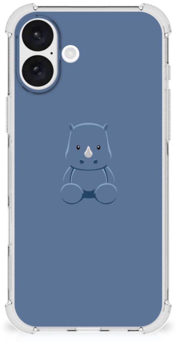iPhone 16 Plus Stevig Bumper Hoesje Baby Rhino