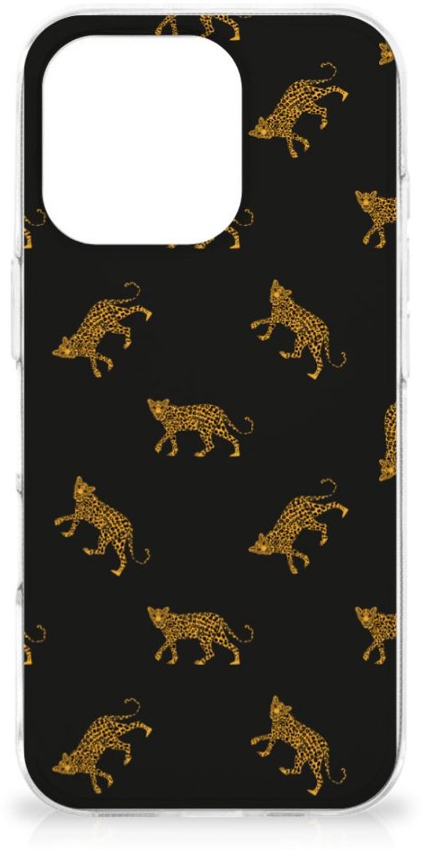 TPU Hoesje voor iPhone 16 Pro Max Leopards