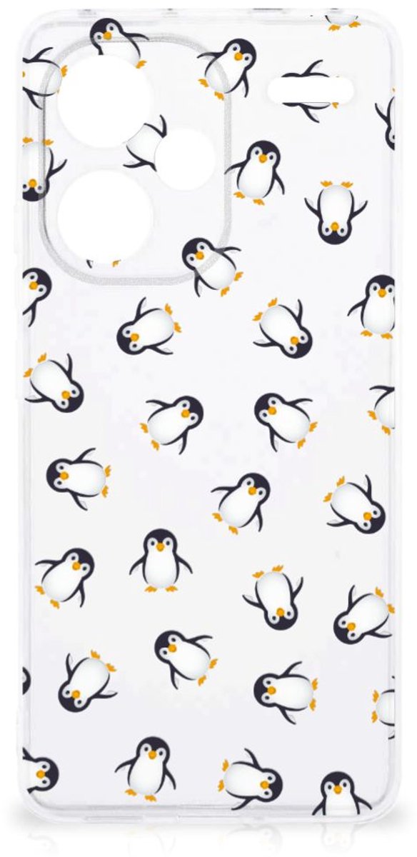 TPU bumper voor Xiaomi Redmi Note 13 Pro Plus Pinguïn