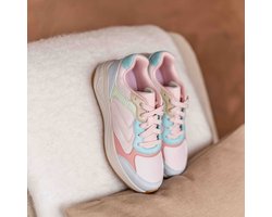 Skechers NOVA JOGGER - COLOR CLASSIC Meisjes Sneakers - Roze