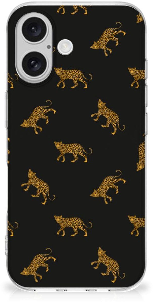 TPU Hoesje voor iPhone 16 Leopards