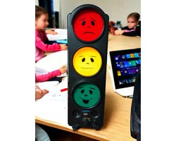 Eduplay Stoplicht Geluidsmeter - Voor klaslokalen, kantoren & therapie