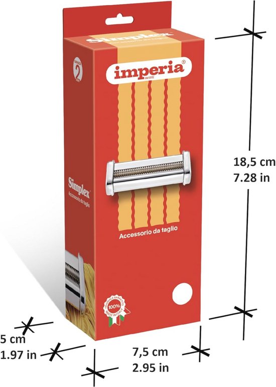 Pastamachine Accessoires - Stalen Keukenaccessoires voor Verse Pasta, Compatibel met Lasagnette van Zelancio — afbeelding 4