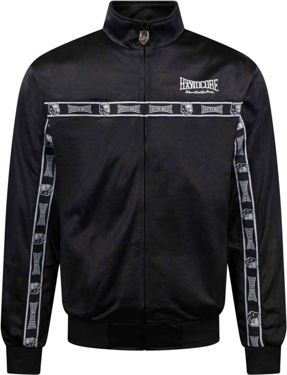 100% Hardcore Trainingsjack Branded Rage Zwart - Maat: XXL