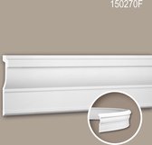 Kroonlijst 150270F Profhome Lijstwerk flexibele lijst Sierlijst neo-classicisme stijl wit 2 m