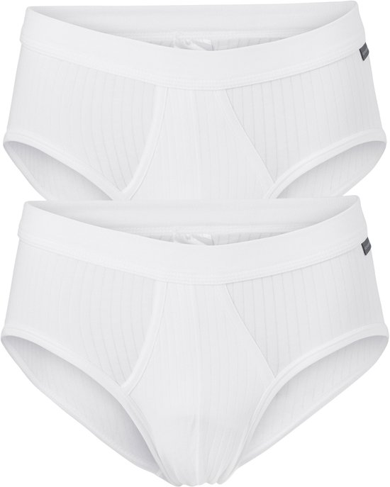 Slip Schiesser Authentic pour homme - pack de 2 - blanc - taille XL