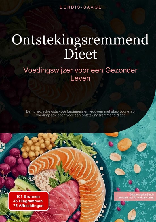 Ontstekingsremmend Dieet: Voedingswijzer voor een Gezonder L ... - cover