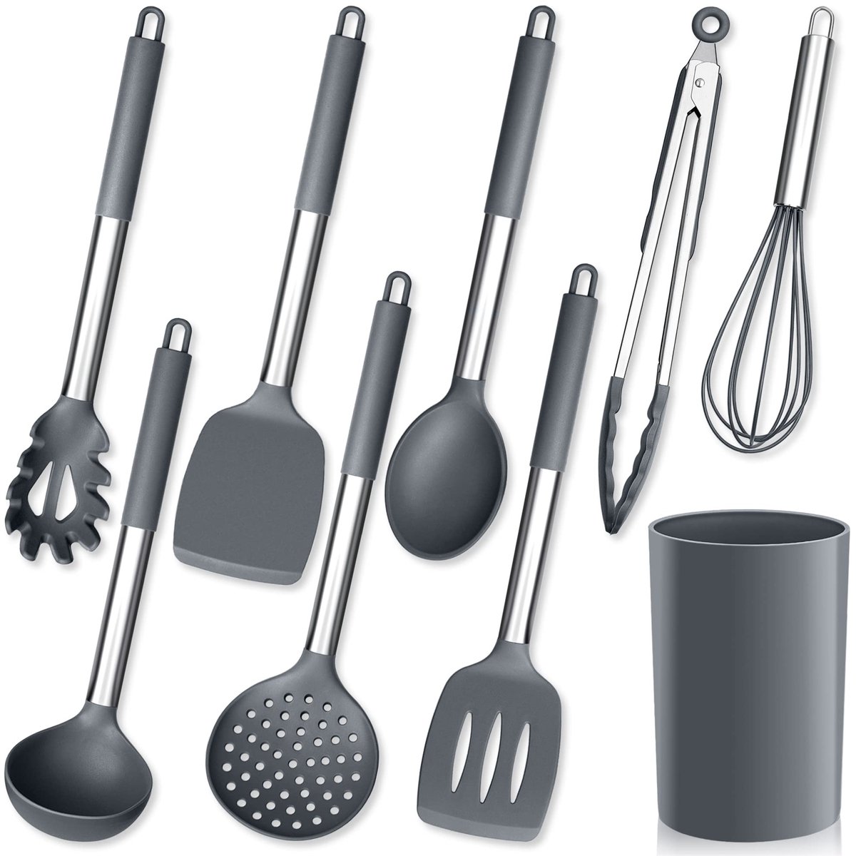 Unyqoos ® Complete Keukengerei Set van 9 Stuks voor Efficiënt Koken en Bakken
