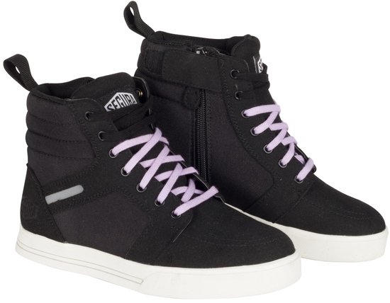 Segura Lady Santana Sneakers Zwart Lila - Maat 38 - Laars