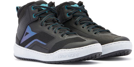 Dainese Suburb Air WMN Shoes Zwart Wit Harbor Blauw - Maat 39 - Laars