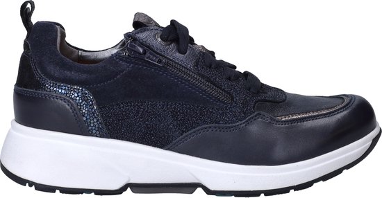 Vynm Dames Veterschoenen Xsensible Grenoble Navy Donkerblauw - Maat 40 | bol