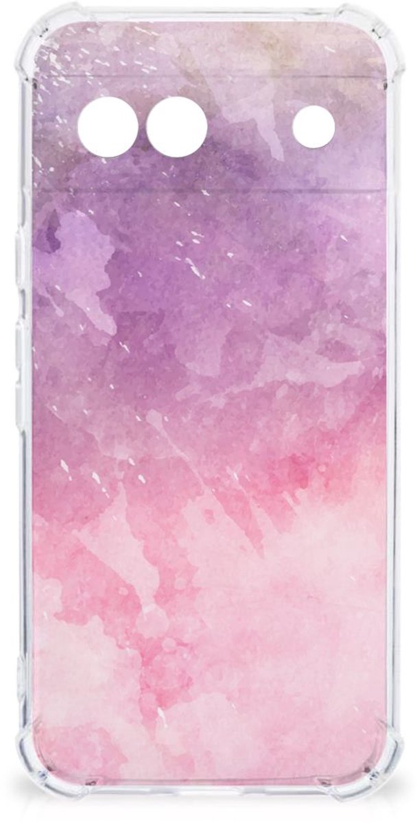 Back Cover Google Pixel 8A Pink Purple Paint