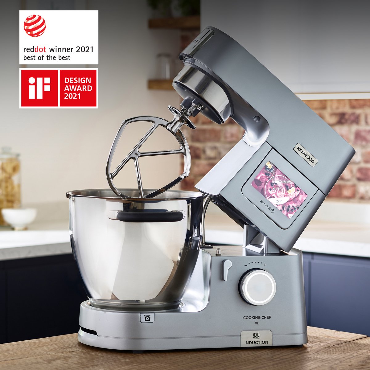Kenwood Cooking Chef XL - keukenmachine met inductie en weegschaal thumbnail 5