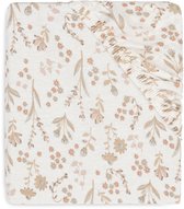 Jollein Baby - Hoeslaken Wieg Jersey 40/50x80/90cm - Babybed - Zacht Katoen - Bloomy