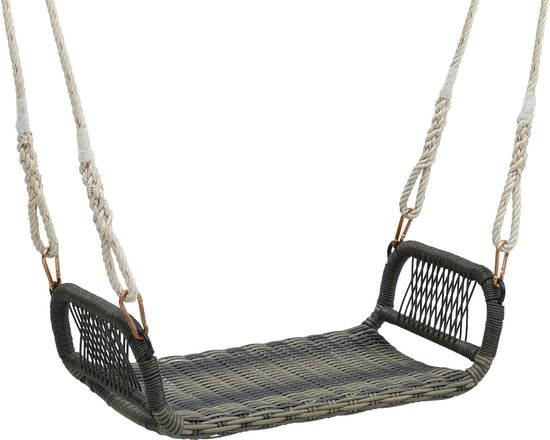 Hangstoel rotan beige ADRIA | Gratis Levering