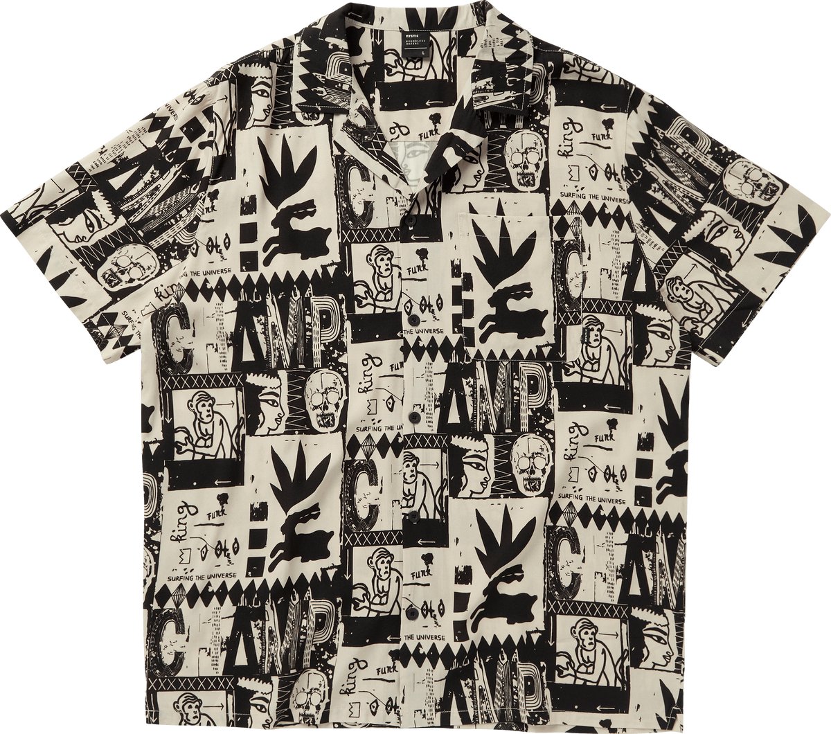Mystic Monkey Shirt Sand Beige