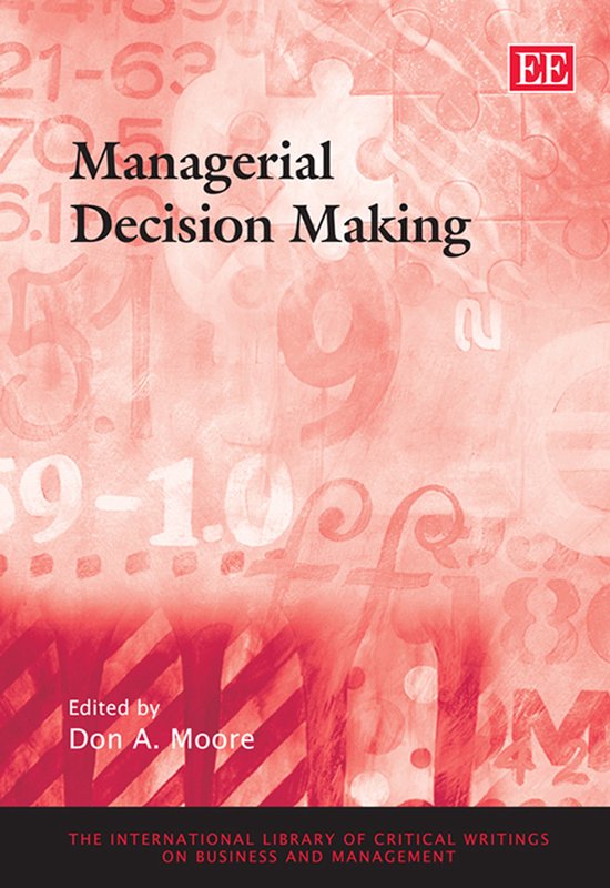 Managerial Decision Making - cover