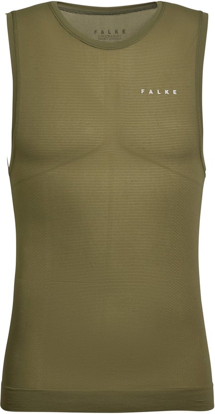 FALKE débardeur homme Ultralight Cool - chemise thermique - vert (herbe) - Taille : XL