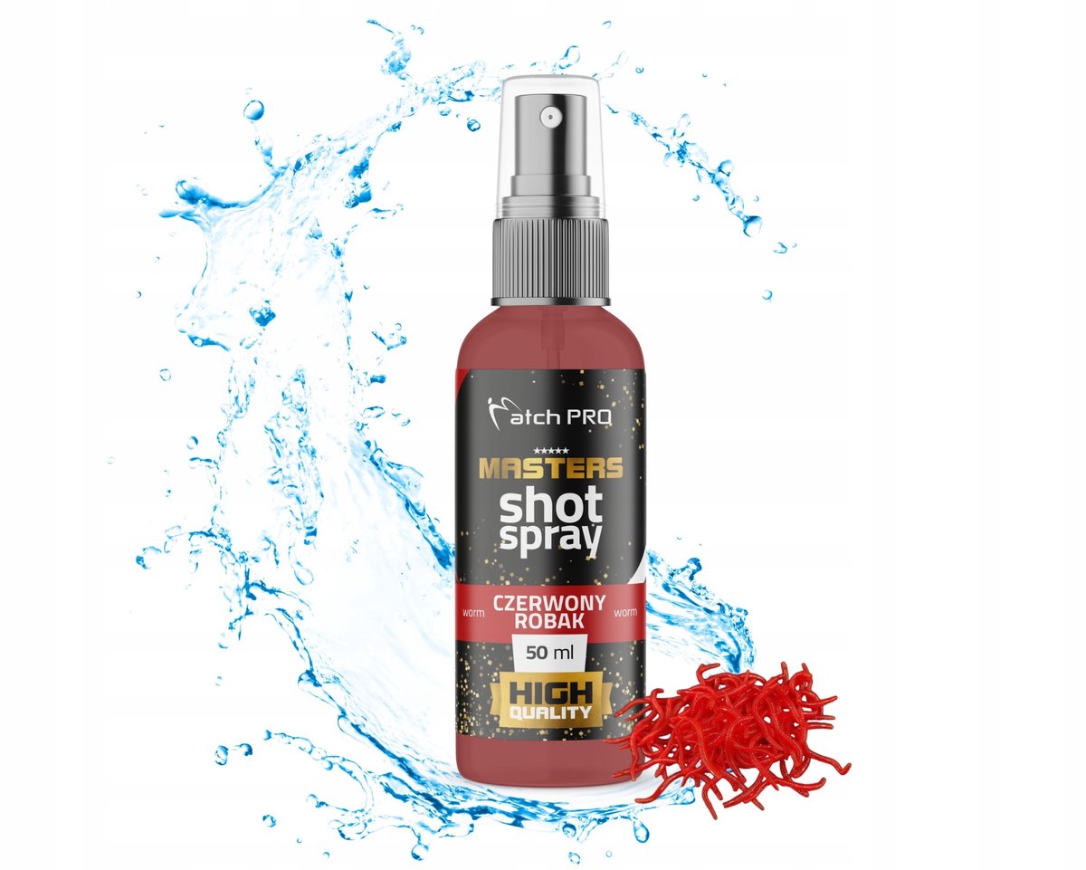 MatchPro Masters Shot Spray 50ml - Smaak : Bloodworm